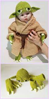 crochet baby yoda costume pattern bebek koza bebek desenleri tig isleri
