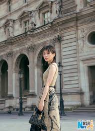 Ziwen wang was born on february 28, 1987 in chengdu, sichuan, china. Street Shots Of Wang Ziwen In Paris China Entertainment News Fashion Slip Dress Backless Dress