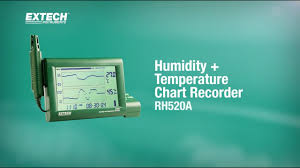 Rh520a Humidity Temperature Chart Recorder With Detachable