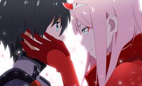 Download black wallpapers hd, beautiful and cool high quality background images collection for your device. Wallpaper Darling In The Franxx Zero Two Darling In The Franxx Zero Two Code 002 02 Anime Girls Pink Hair Long Hair Mecha Girls Green Eyes Anime Boys Horns Simple Background