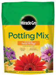 If you use the miracle gro, commercial product their instructions expect you to keep adding more and more of their chemical fertilizer. Miracle Gro Potting Mix Soils Miracle Gro