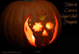 Don't forget to ask for the cinnamon sugar treatment How To Carve A Sugar Skull Pumpkin Mama Latina Tips