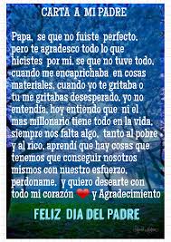 Para ti papa, para mi referente. Terkini Carta Un Padre Fallecido