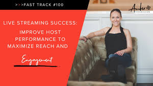 Live streaming is a huge opportunity to make more money for your event. Live Streaming Success Improve Host Performance To Maximize Reach And Engagement Fast Track Video Ep 100 Leverage To Scale