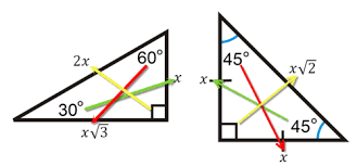 What are special right triangles? Special Right Triangles And Ratios Read Geometry Ck 12 Foundation