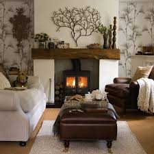 Modern rustic living room with red accents. 96 Fireplace Ideas For Beach House Fireplace Fireplace Design House