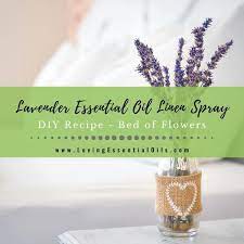 Diy Lavender Essential Oil Linen Spray Recipe Bed Of Flowers Recipe Diy Essential Oil Recipes Linen Spray Diy Linen Spray