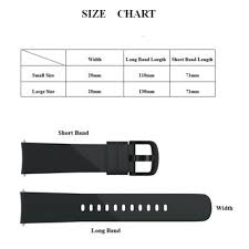 strap replacement 20mm silicone watch band for samsung gear