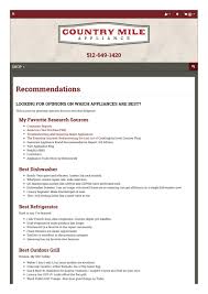Consumer reports tests hundreds of appliances every year to help you save thousands of dollars. Appliance Recommendations In Florence Tx And Surrounding By Countrymileappliance Issuu