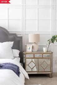 Besides the beauty it adds, wainscoting can help protect your walls from markings, and also cover up existing damage to a wall, abate says. Plaid Wood Trim Accent Wall Apartment Therapy