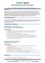 Our job description samples for medical directors will help medical institutions define the tasks, duties, and responsibilities needed for the position. Office Manager Executive Assistant Resume Samples Qwikresume