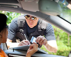 Image of speeding ticket