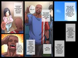 Wife NTRd by a Black Exchange Student - Hentai Manga with black guy action