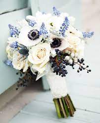 Bouquets of wedding flowers can cost anywhere from $80 to over $200. The 19 Best Wedding Planning Websites And Apps For Every Couple Anemone Bouquet Wedding Blue Wedding Bouquet Blue Wedding Flowers