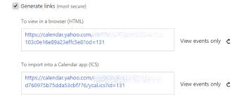 Yahoo Calendar Productivity Tip Guide Calendar