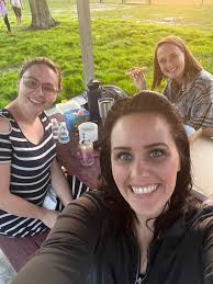 Family day outing with wife and kids