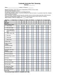 Time can be easily divided between sessions. Shower Task Analysis Worksheets Teaching Resources Tpt