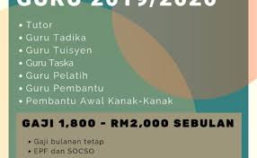 Informasi rekrutmen lulusan sma/smk, diploma (d1,d2,d3) dan sarjana. Pengambilan Kerja Kosong Guru 2019 2020 Untuk Fresh Grad Cute766