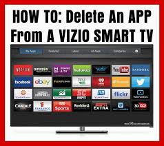 The vizio smart tv has changed drastically over the years and along with this changes the way they operate, making adding apps to your smart tv confusing. How To Delete Apps From A Vizio Smart Tv Vizio Smart Tv Smart Tv Vizio