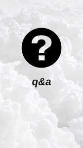 Instagram Highlight Cover With Question Mark Icon In A Cloud Background Gambar