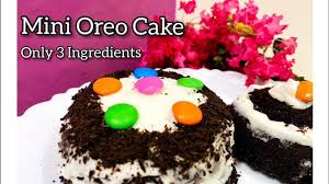 When i stumbled upon her recipe for mini oreo cheesecakes on the blog handle the heat i knew i. Mini Oreo Cake In Pressure Cooker Oreo Biscuit Cake 3 Ingredients Only Youtube