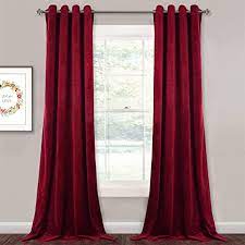 Next purple velvet large pair of curtains 228 x 229cm per curtain black out in perfect. Amazon Com Stangh Theater Velvet Curtains Red Winter Season Decor Soft Thick Velvet Drapes Sunlight Dimming Privacy Protect Panels For Master Bedroom Halloween 52 X 84 Inches 2 Panels Kitchen Dining