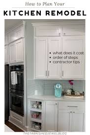 how to plan your kitchen remodel: tips