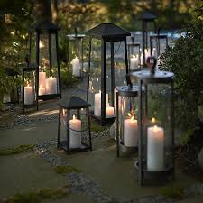 Petaluma Black Metal Lanterns Crate And Barrel Large Outdoor Lanterns Metal Lanterns Patio Lanterns