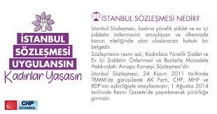 Bunlar asla kabul edilebilir konular değildir. dedi. Chp Istanbul Il Baskanligi On Twitter Istanbul Sozlesmesi Nedir Istanbulsozlesmesiuygulansin