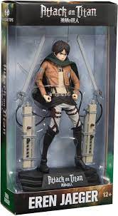 Eren jaeger (エレン・イェーガー eren yēgā?) is a former member of the scout regiment and the main protagonist of attack on titan.he is the only son of grisha and carla jaeger, the younger paternal half brother of zeke jaeger, and the current holder of the attack titan, founding titan, and the war hammer titan. Attack On Titan 12003 Eren Jaeger Actionfigur Amazon De Spielzeug