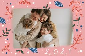 Carte de voeux personnalisée gratuite. Carte De Voeux 2021 Personnalisee Avec Vos Photos Fizzer