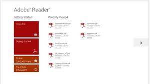 Free Download Official Adobe Reader Apps For Windows 8 Tablet And Pc Get All The Latest Tech News And Tips N Trick Cyber Readers Online Support Windows Rt