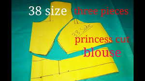 Tops & tees, dresses, jeans, pants, jackets & outerwear, shorts 38 Size Three Pieces Princess Cut Blouse With Half Collar Drafting Cutting Youtube