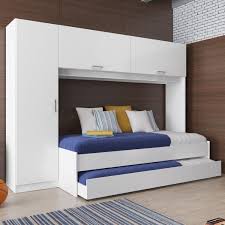 Guarda Roupa Solteiro Com Cama E A Guarda Roupa Solteiro Guarda Roupa Com Cama Dormitorio De Solteiro