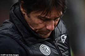 Una motivazione in più per dare il colpo di grazia ai bianconeri. Conteout Has Trended Again As His Inter Milan Struggle Ahead Of Juventus Derby Daily Mail Online