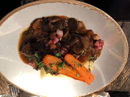 Sear in batches until browned on all sides in the oil/bacon fat. Beef Bourguignon Picture Of Bistrot Pierre Derby Tripadvisor