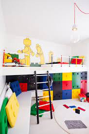 These candy bags look great with the lego heads stuck on them. Pin On Boy Bedroom Design