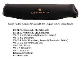 Leupold Scope Covers