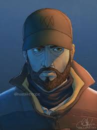 Always post artist credit in title of fan art posts: They Look Like Monsters To You Aiden Pearce Watch Dogs