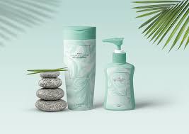 Download Free Pump And Shampoo Bottle Mockup Scene Pixpine