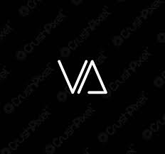 Indian baby boy names starting with v ; Letter Va Alphabet Logo Design Vector The Initials Of The Stock Vector Crushpixel