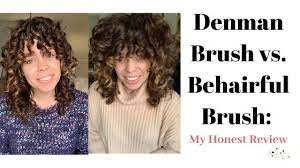 There is a right and wrong way and this is the right way. Denman Brush Vs Behairful Brush My Honest Review Colleen Charney