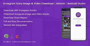 Save the stories and highlights anonymously and free in your devices with our tool. Insta Story Photo Video Download With Fullscreen Profile Pic Admob By Richlabs