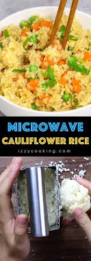 Microwave pour your supermeal into a microwave friendly bowl. Easy Microwave Cauliflower Rice Keto Low Carb
