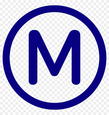 Download File Metro M Svg Metro Paris Logo Png Free Transparent Png Clipart Images Download