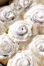 2 to 4 tablespoons of milk or cream cinnabon frosting recipe without cream cheese: Grandma S Cinnamon Rolls Live Well Bake Often