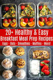 Breakfast Meal Prep Healthy Easy Grab And Go Breakfast Ideas Healthy Breakfast Meal Prep Healthy Breakfast Recipes Easy Breakfast Recipes