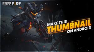This is a youtube banner. How To Make A Free Fire Thumbnail On Android Free Fire Ka Thumbnail Kaise Bnaye Freefire Gaming Youtube
