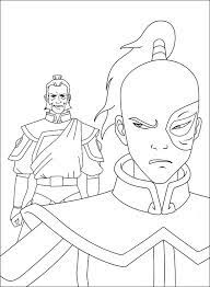 Avatar the last airbender is a 3 book series about an airbender named aang. Prince Zuko With Admiral Zhao Coloring Page Free Printable Coloring Pages For Kids