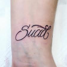 suad skinartmagazine tattooloveart schweinfurttattoo scripttattoo scriptlettering customscript scriptkillas letteringtattoo lette